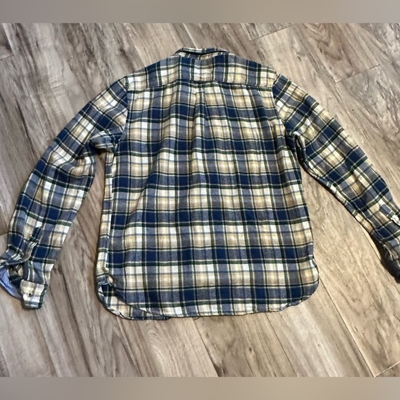 Denim & Flower Ricky Singh‎ Flannel Button Down Shirt Size Large - Picture 6 of 8